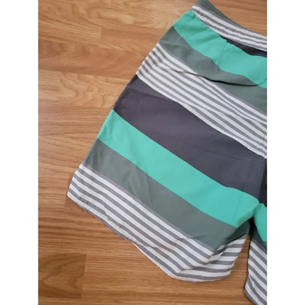 Patagonia Striped Board Swim Trunks 36